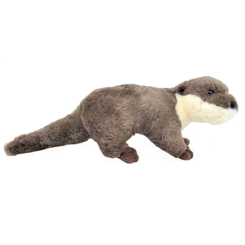 Lontra De Pelucia Marrom 47cm Fizzy