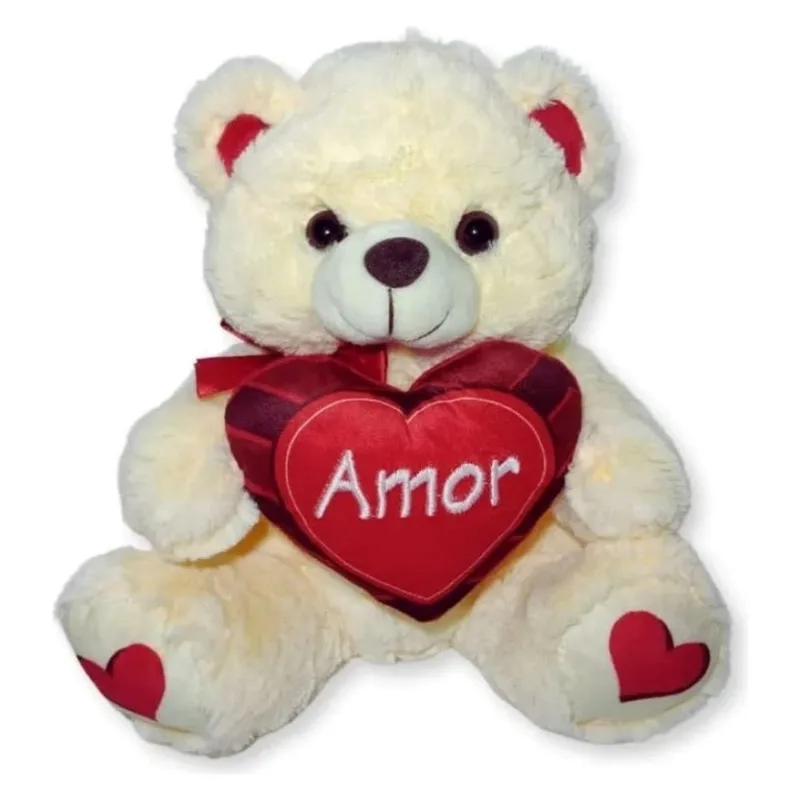 Pelúcia Fizzy Urso Com Coração FE729 6395 (MP)