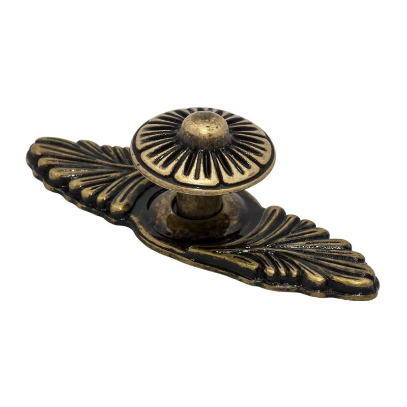 Puxador Havana Ouro Velho Tamboreado 504 Linha Tradition Torralba Puxador Havana Ouro Velho Tamboreado 504 129 Linha Tradition Linha Tradition Torralba - Torralba