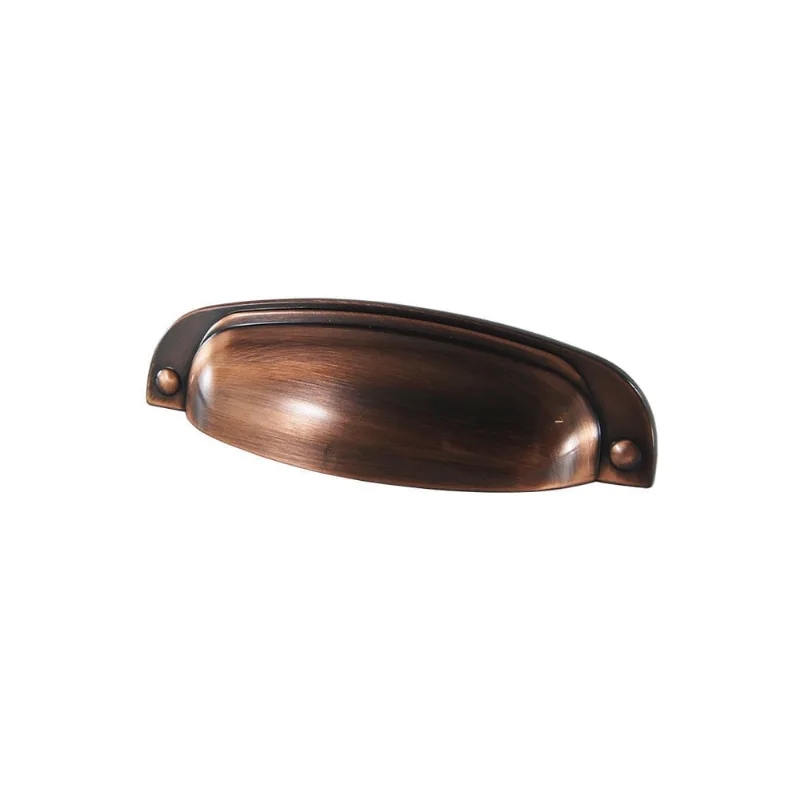 Puxador Quebec Cobre Velho Escovado 96 mm 2773 Torralba - Torralba