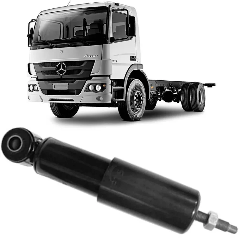 Amortecedor Cabine Mercedes Benz Atego 2004 a 2012 Dianteiro Globo
