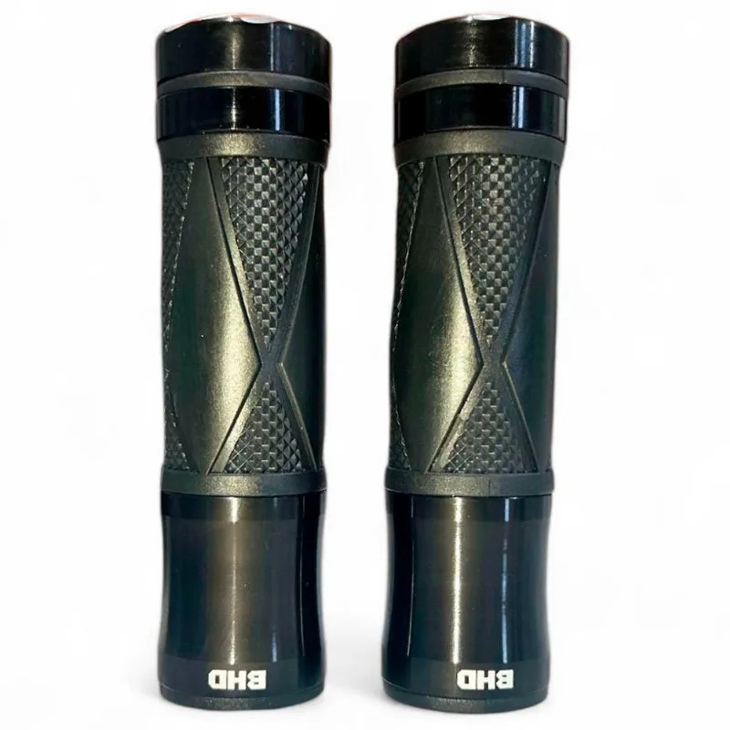 Manopla Para Moto BHD Universal Pro-Fire Sem Roldana Preto (MP)