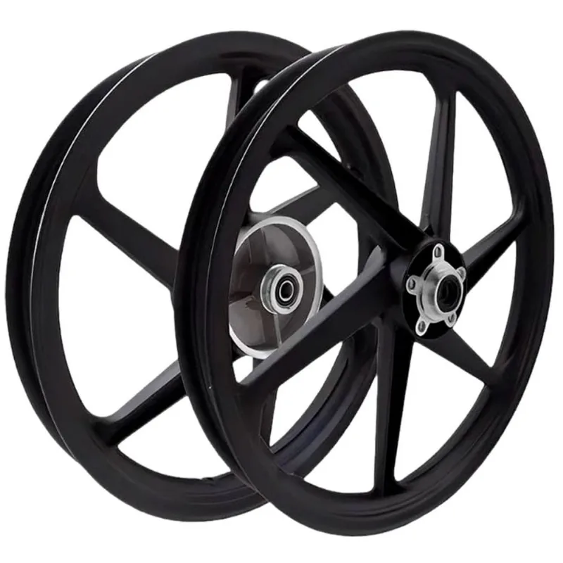 Aro Liga Leve BHD Titan 150 2014 A 2015 / Titan 160 ESD 2015 A 2024 Freio A Disco Mod 6 Pontas Preto (MP)