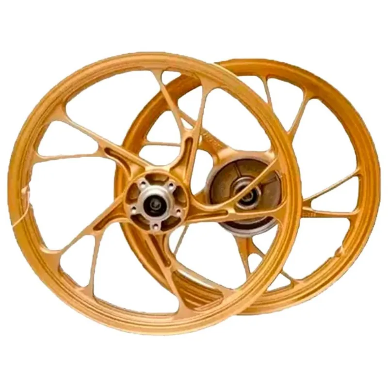 Aro Liga Leve BHD Titan 160 2015 A 2024 Freio A Disco Mod Pé Galinha Dourado (MP)