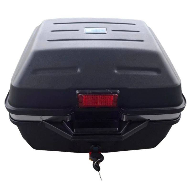 Baú Moto Bauleto BHD 24 Litros Bagageiro Universal Preto (MP)