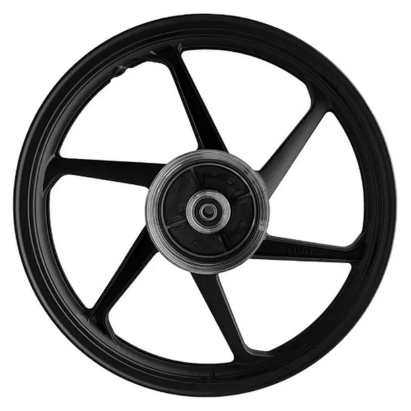 Aro Liga Leve Traseiro BHD Fan 125 E Cargo 125 6 Pontas Preto (MP)