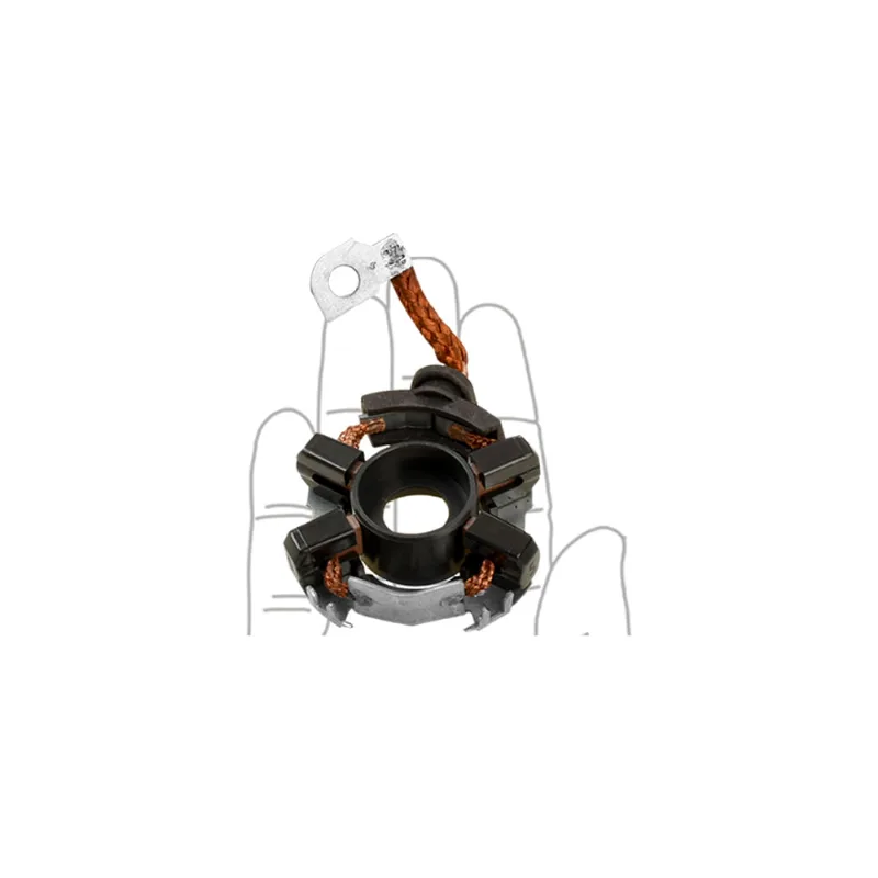 Porta-escova Motor Partida 12V Cordoba Ibiza 1.0 1.4 96/02 Polo 1.0 94/01 Unifap