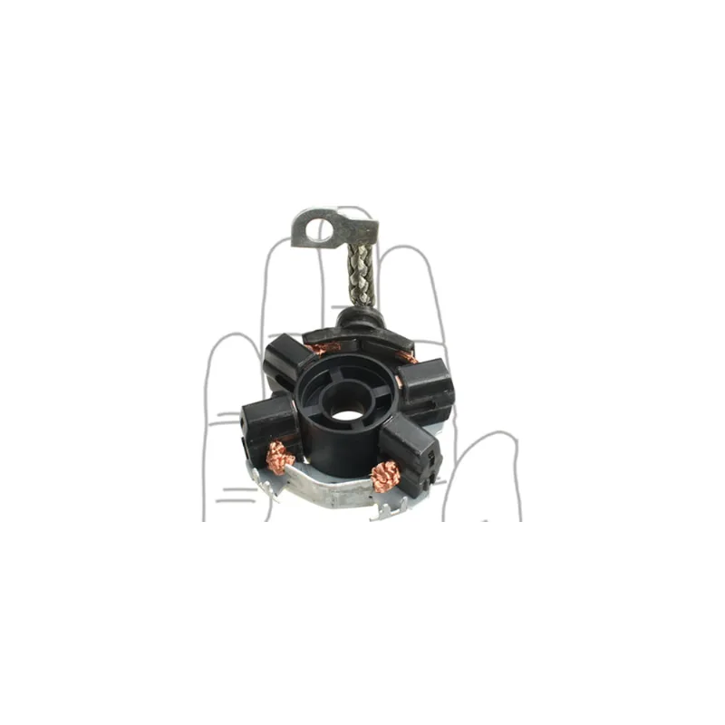 Porta-escova Motor Partida 12V BMW Série 1 3 5 6 7 X3 X5 X6 Unifap