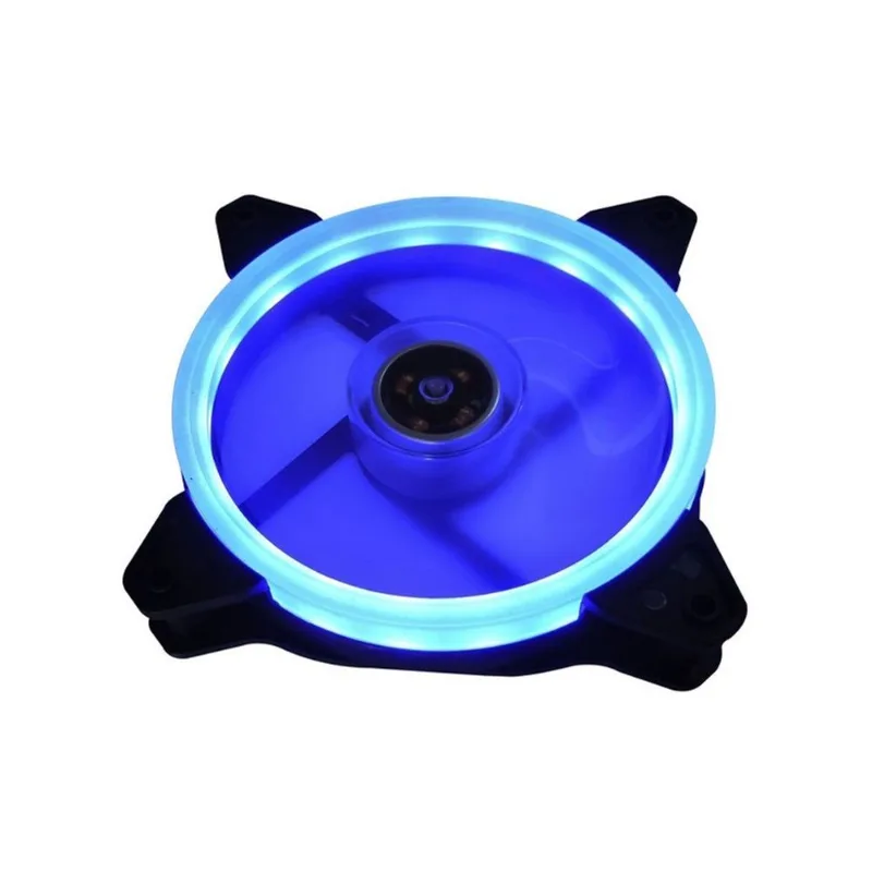 Cooler Fan 120x120mm Brazil Pc Azul Com Conector Para Fonte E Placa Mãe