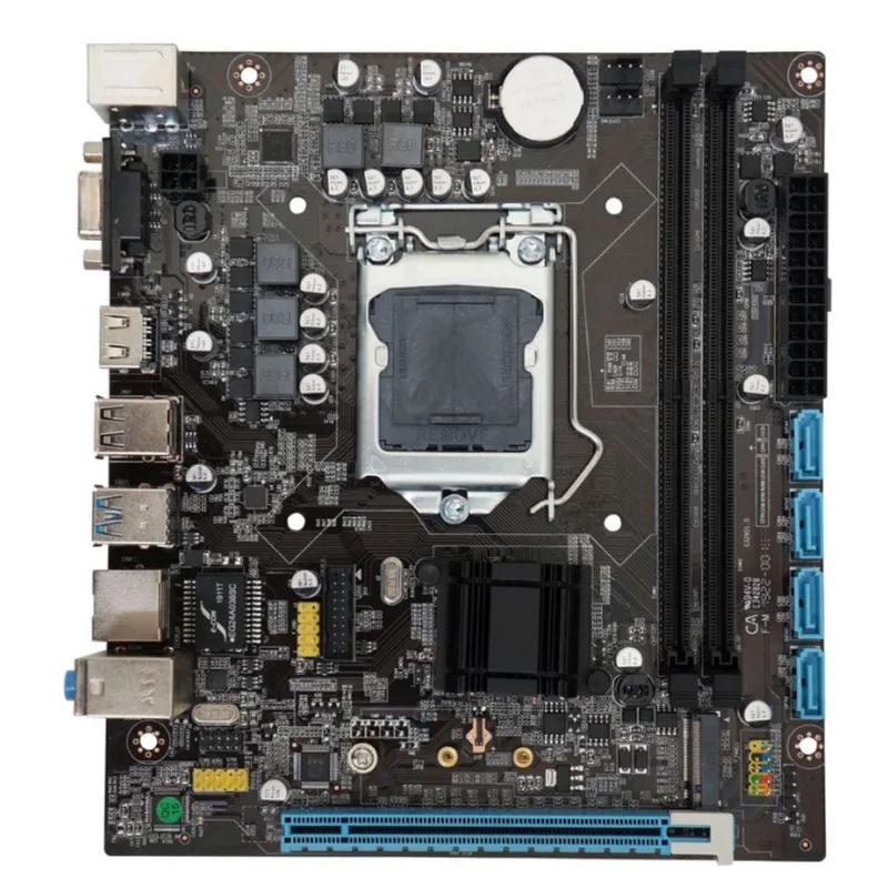 Placa Mãe Motherboard H110 Ddr4 Socket Lga1151 Chipset Intel