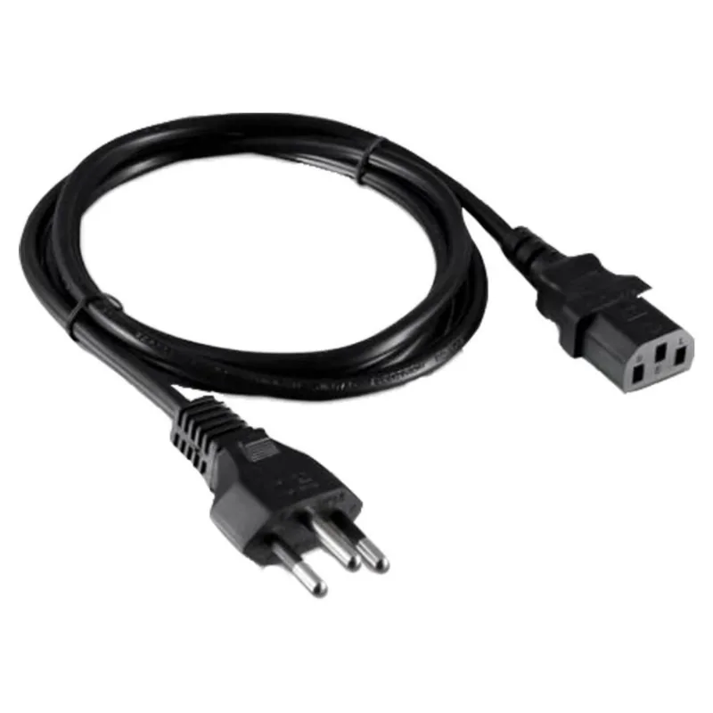 Cabo De Energia Para Pc E Monitor 1,2 Metros