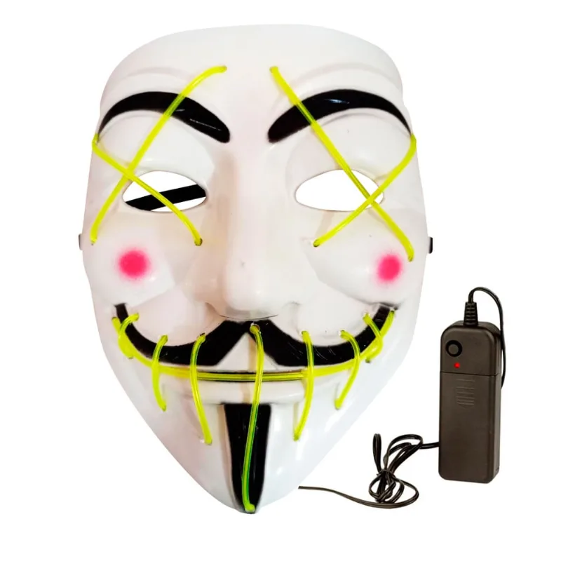 Mascara De Led Festa Halloween