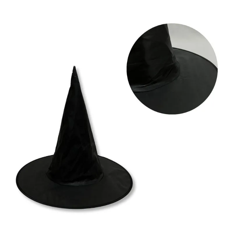 Chapéu De Bruxa Preto Halloween