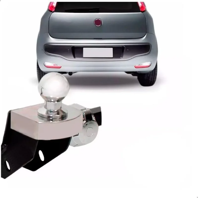Engate Reboque Rabicho Fiat Punto 2007 A 2017 Fixo 700 Kg