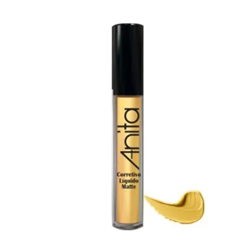 CORRETIVO ANITA LIQ MATTE AMARELO 4ML - MATTE