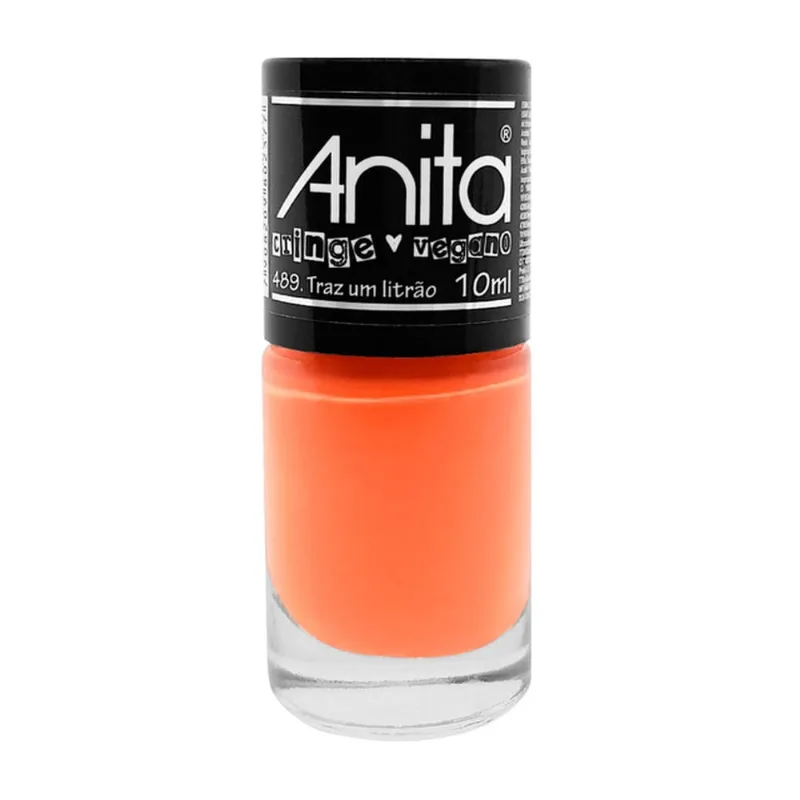 Anita esmalte 10ML cremoso traz um litrao - coleção cringe