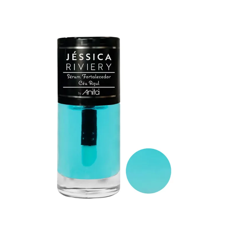 Esmalte Anita l Jessica By Serum Fortalecedor Ceu Azul 10m Esm Anita 10ml Jessica B.Serum Fort.Ceu Azul