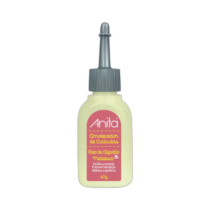Amolecedor de Cutículas Anita Óleo de Algodão e Melaleuca 40ml