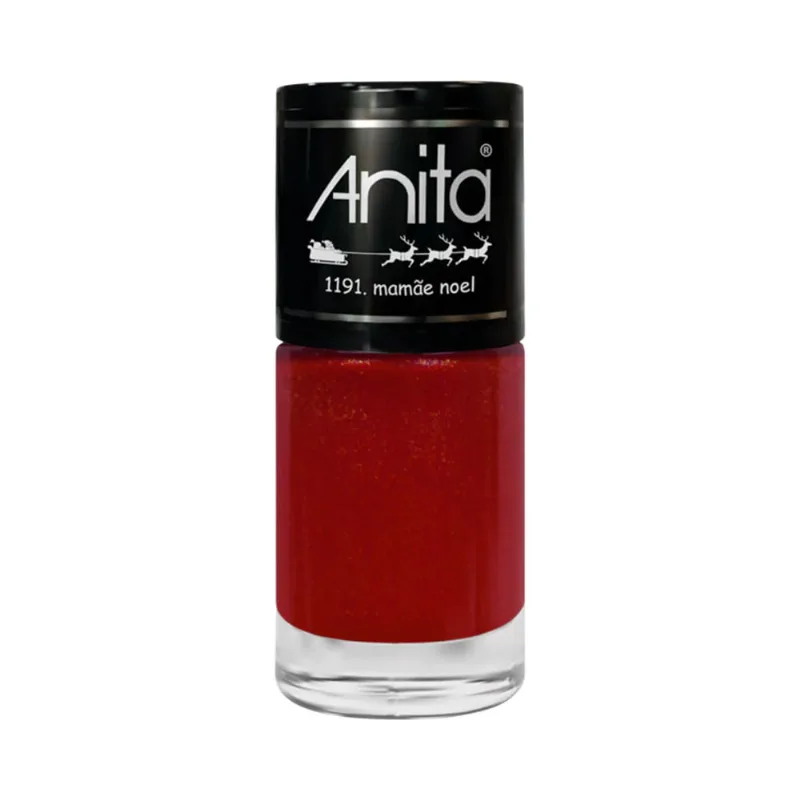 Esmalte Anita Tempo de Celebrar Mamãe Noel Esm Anita 10ml Mamae Noel