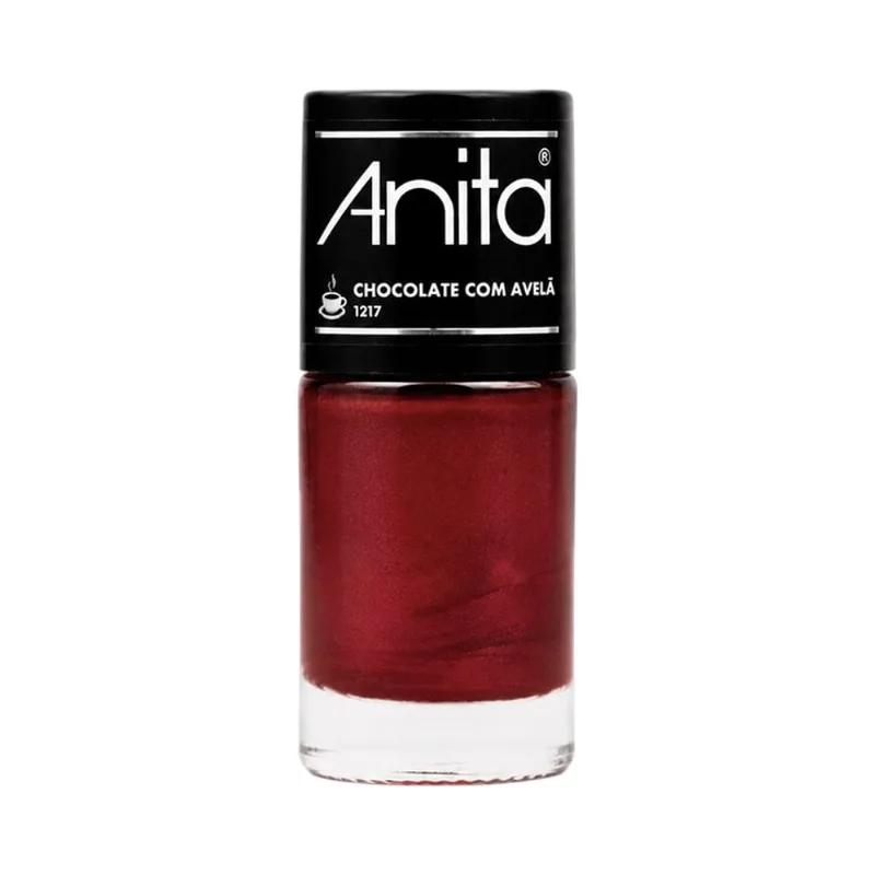 Esmalte Anita Café com a Baggio Chocolate com Avelã