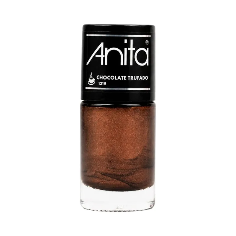 Esmalte Anita Café com a Baggio Chocolate Trufado