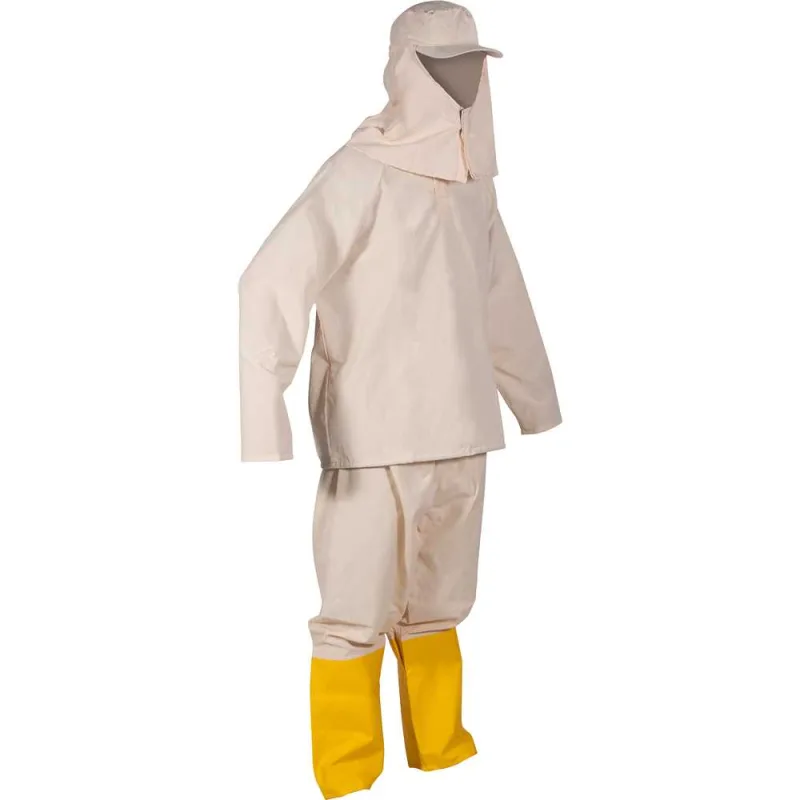 Conjunto de proteção para aplicação defensivo agrícola 40 lavagens REPTEC - REPTEC