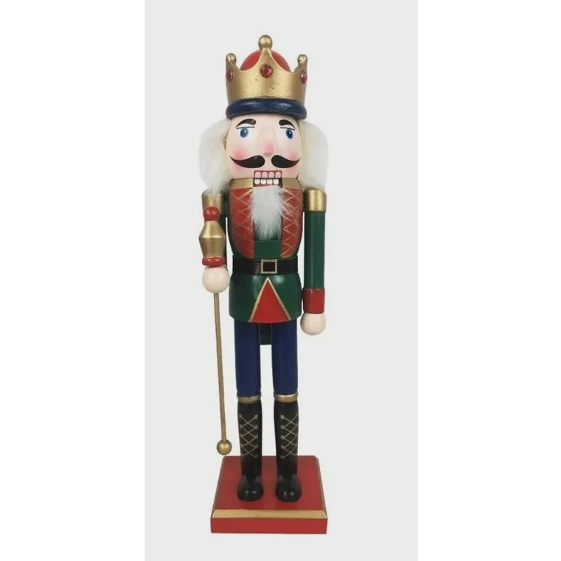 Boneco Quebra Nozes Natal Decoração Guarda Real 40cm