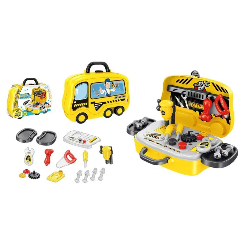 Brinquedo Infantil Maleta De Ferramentas Happy Craftsman