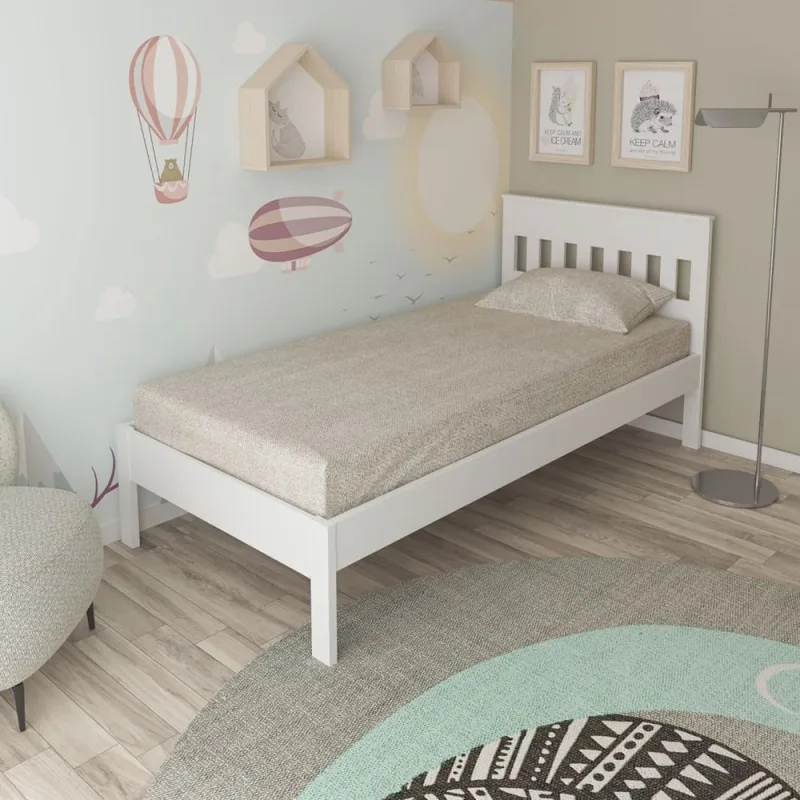 Cama Juvenil Solteiro 196x96,7x92cm Alaska Espresso Móveis - Não Disponível
