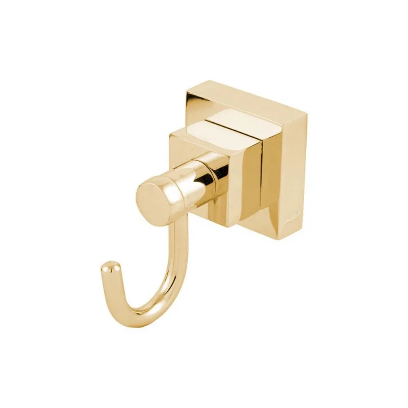 Cabide Luxo Dourado Para Banheiro