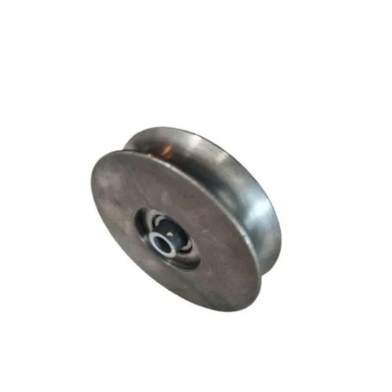 Roldana De Ferro Maciça 75mm (3'') Tipo U 3/4'' Com Bucha - Metalúrgica Ferrosul