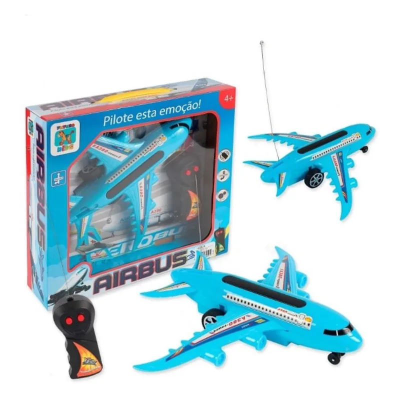 Avião com Controle Remoto 2 Funções - Futuro