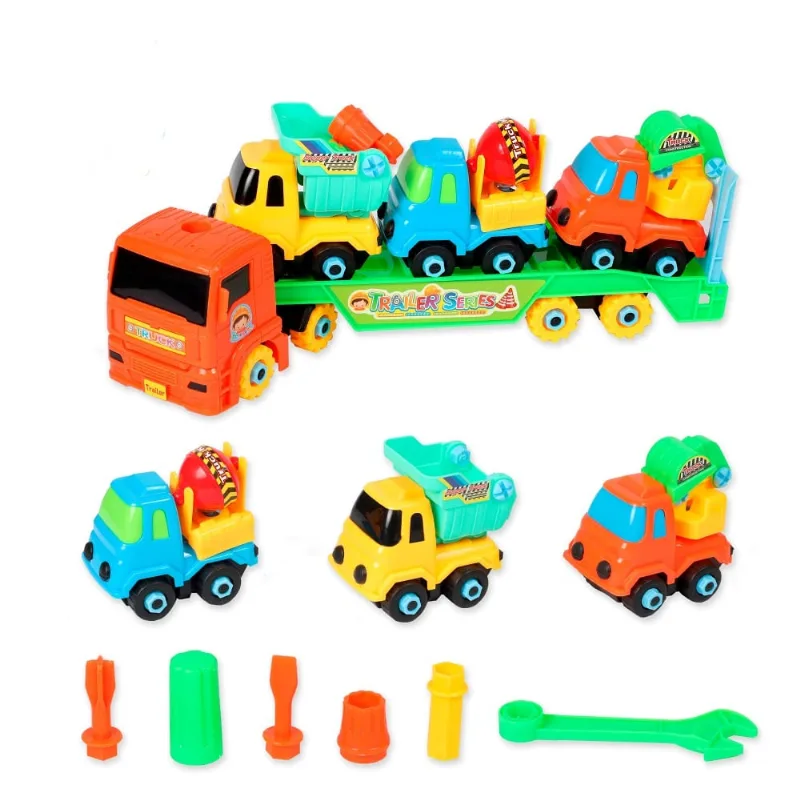 CARRO CEGONHA COM 3 CARRINHOS