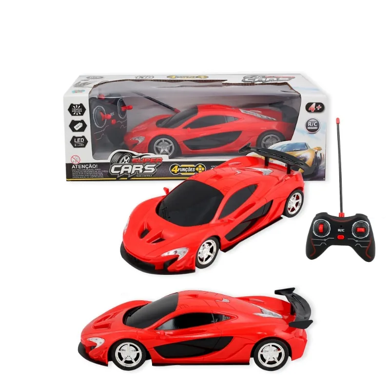 MCLAREN CARRO COM CONTROLE REMOTO 4 funções