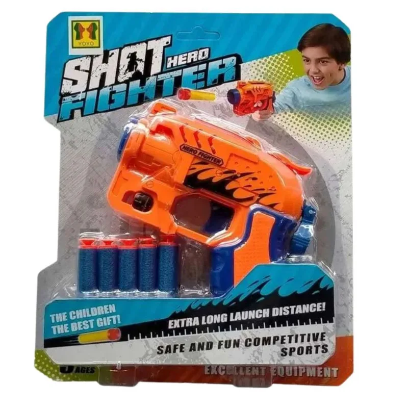 Lançador De Dardos Shot Hero Fighter - Futuro Unica Futuro