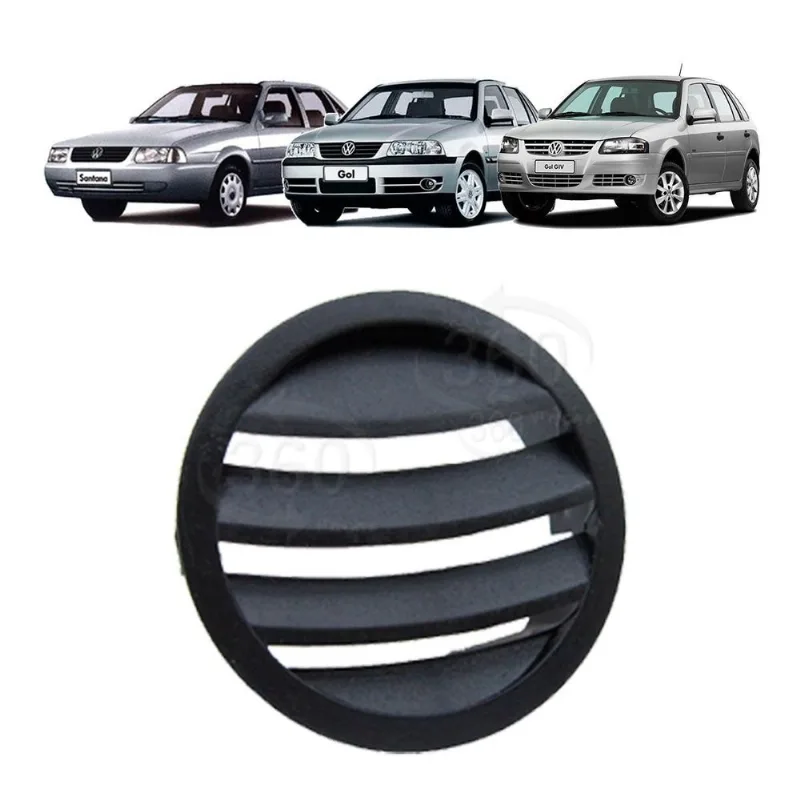 Difusor Ar Superior Gol Parati Saveiro Santana G3 G4 Preto