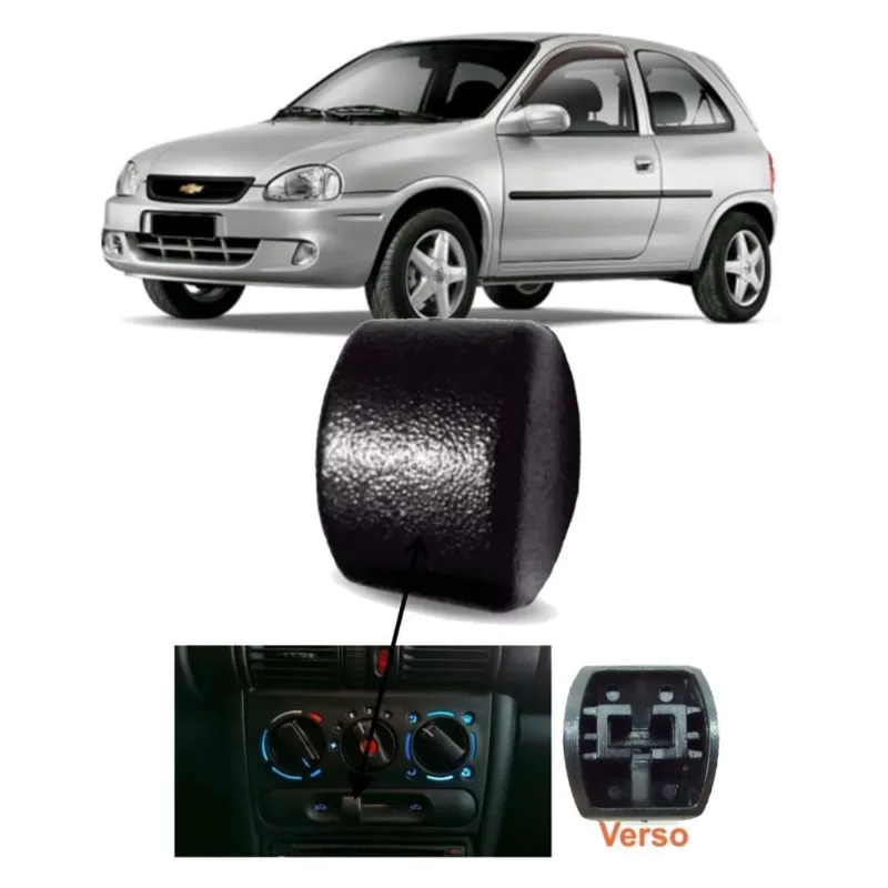 Botão Deslizante Corsa Wind E Pick-up Sedan E Wagon 94/.