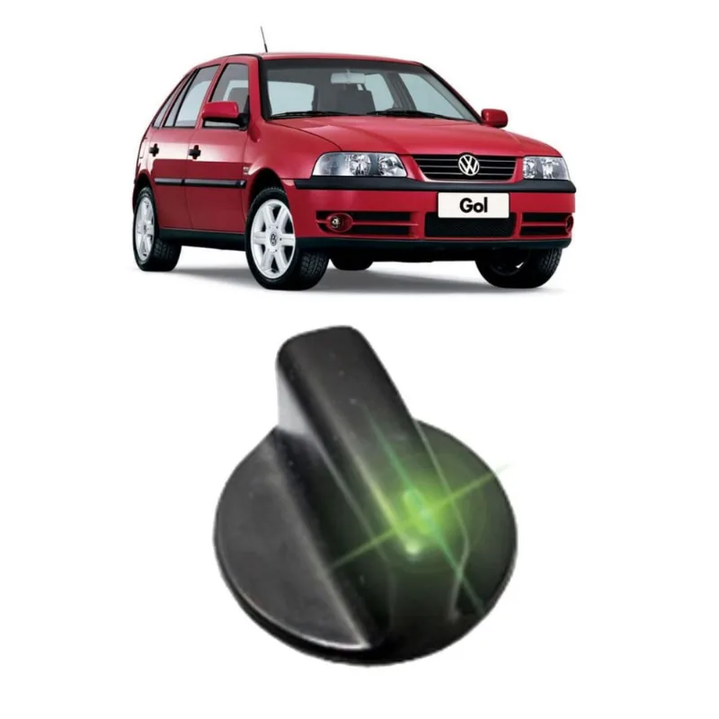 Botão Do Ar Gol Parati Saveiro G3 Led Verde