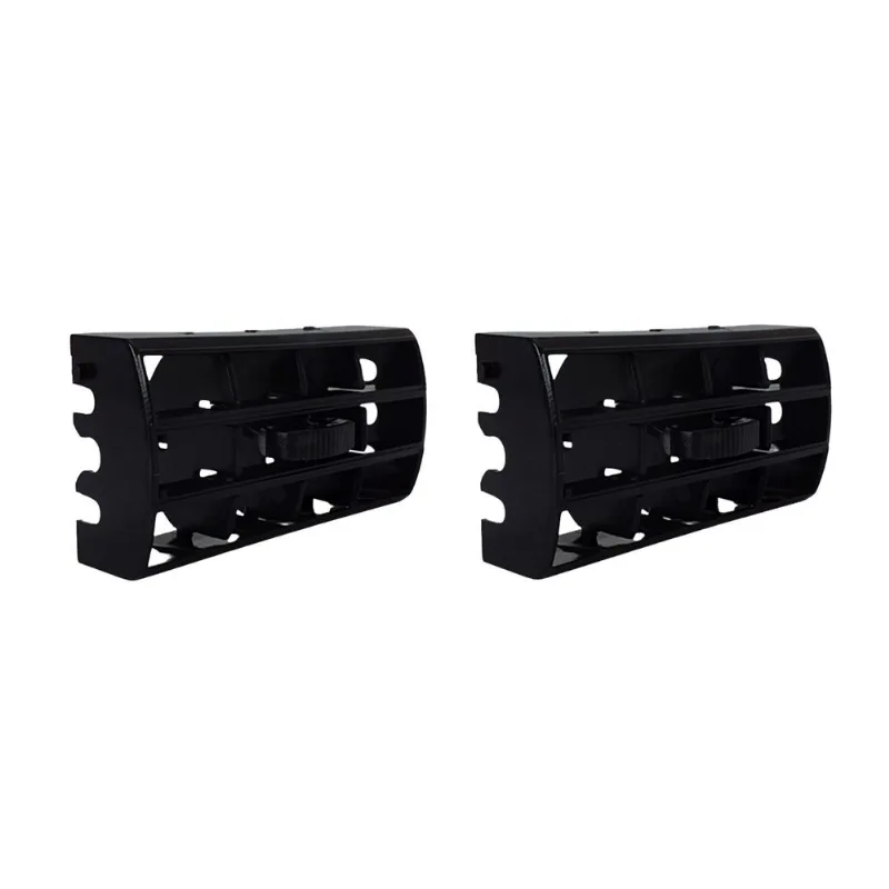 Difusor De Ar Central Lateral Gol Voyage Parati Preto Par