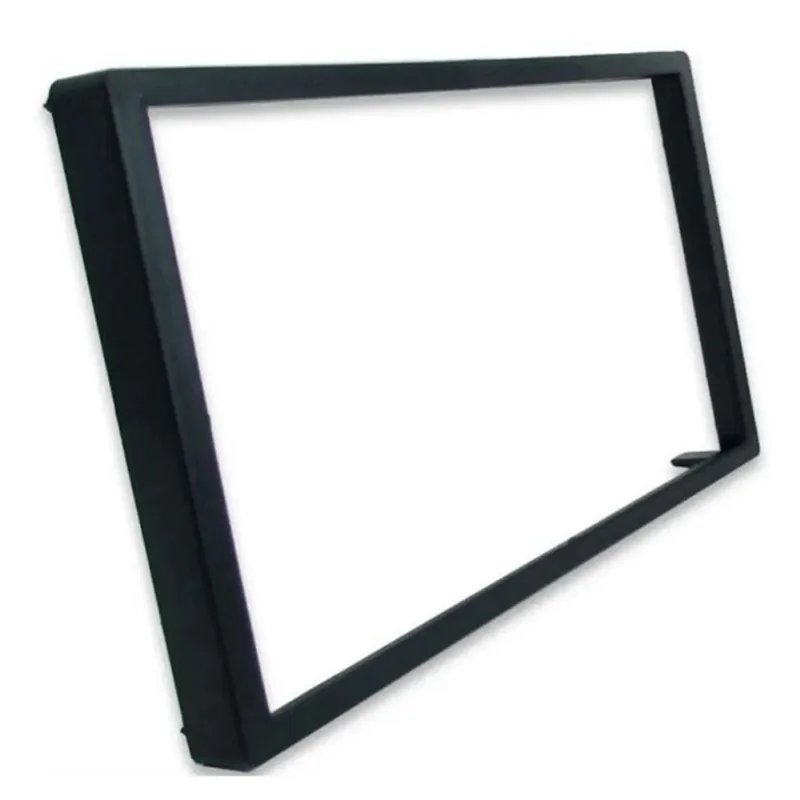 Moldura Aparelho Som Dvd 2din Preto Honda Fit 2004 Até 2012
