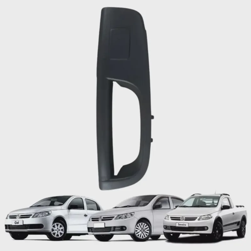 Puxador Interno Porta Gol Saveiro Voyage G5 Cinza Direito Sem Furo