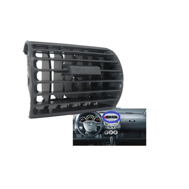Difusor De Ar Central Honda Fit 2004 Até 2008 Preto Par