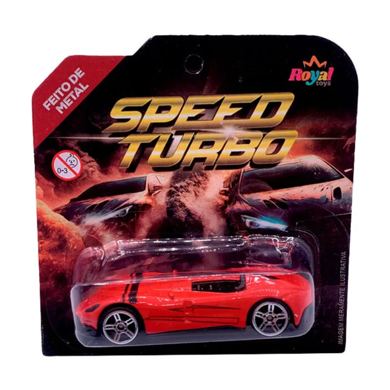 Carrinho Royal Toys Speed Turbo 1 Unidade