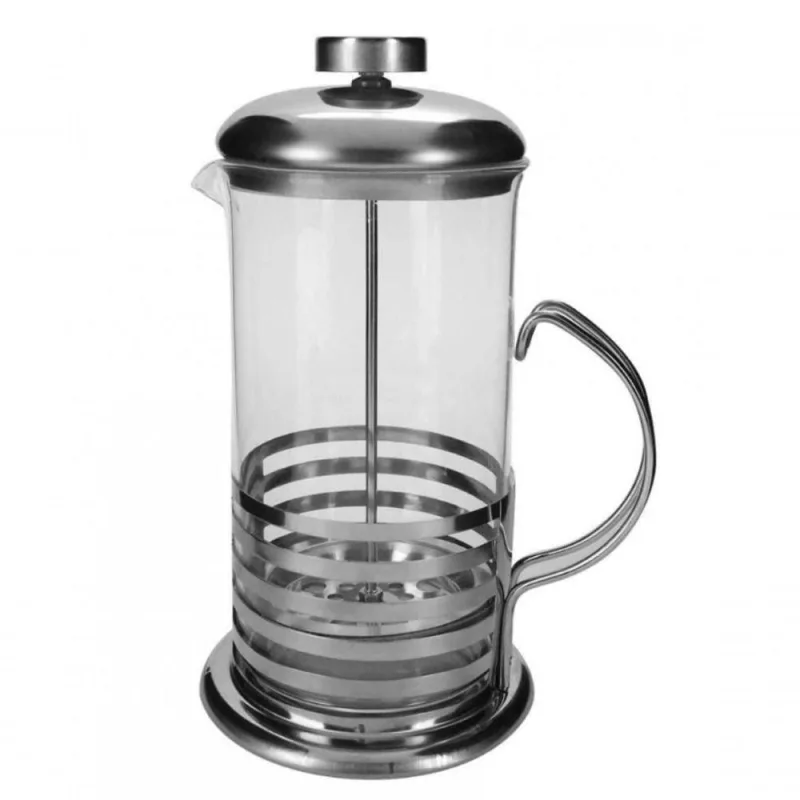 Cafeteira Prensa Francesa Café Leite Chá 600 Ml Inox - Mimo - Mimo