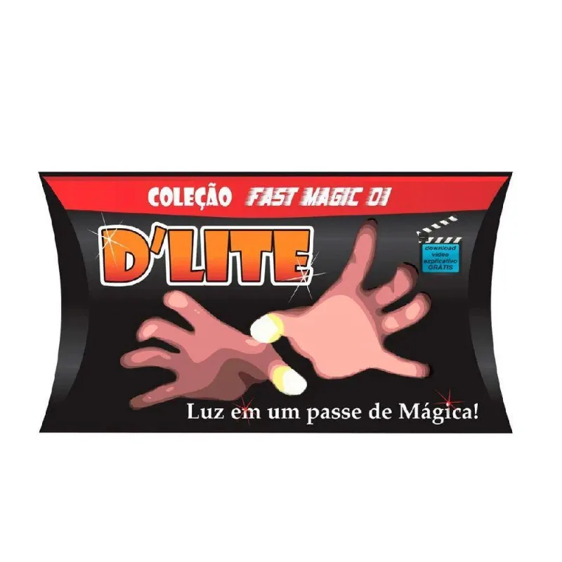 Mágica Dlite 1 Par D Light O Par Dedos Luminosos
