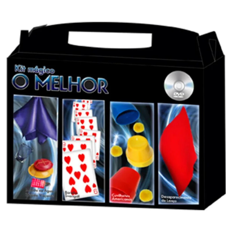 Kit De Magica 'o Melhor' 2 -5 Acessórios De Magicas