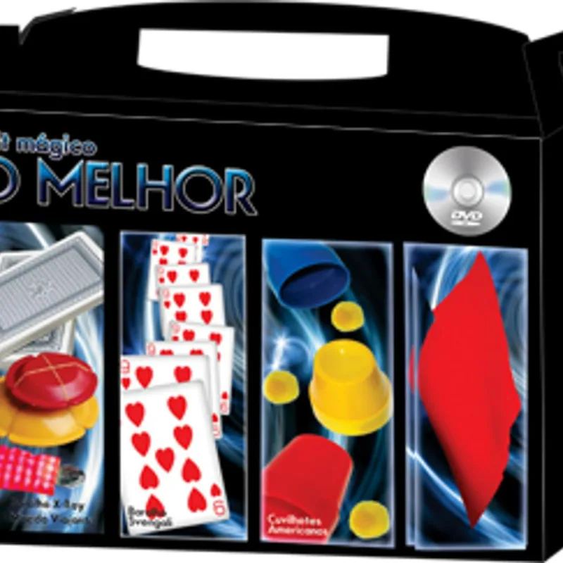 Kit de Magica 'o Melhor' 3- 5 Acessórios de Magicas