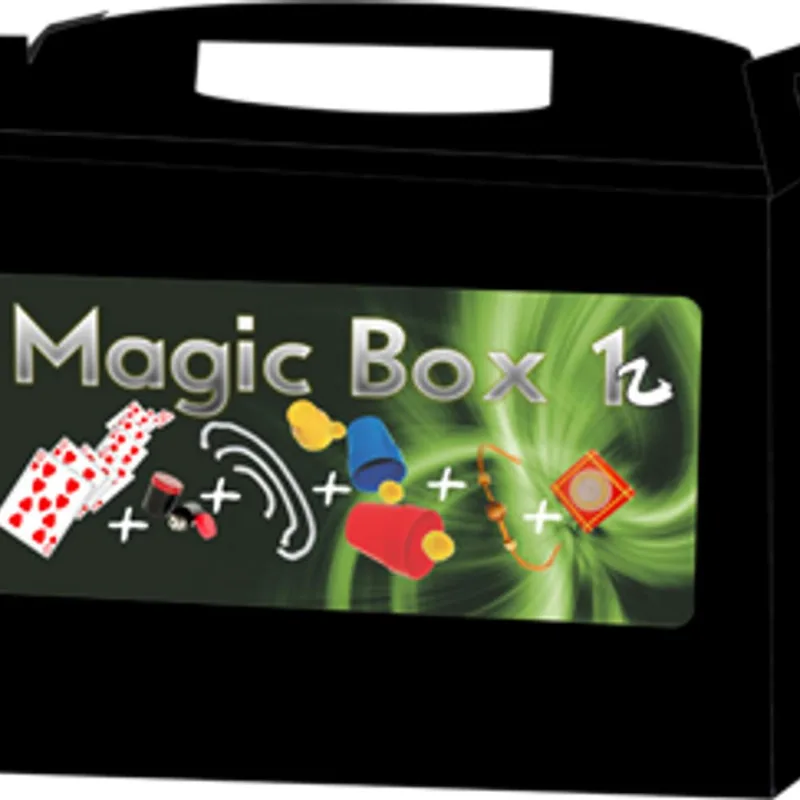Kit De Magicas Magic Box 1 -Com Moeda Houdini