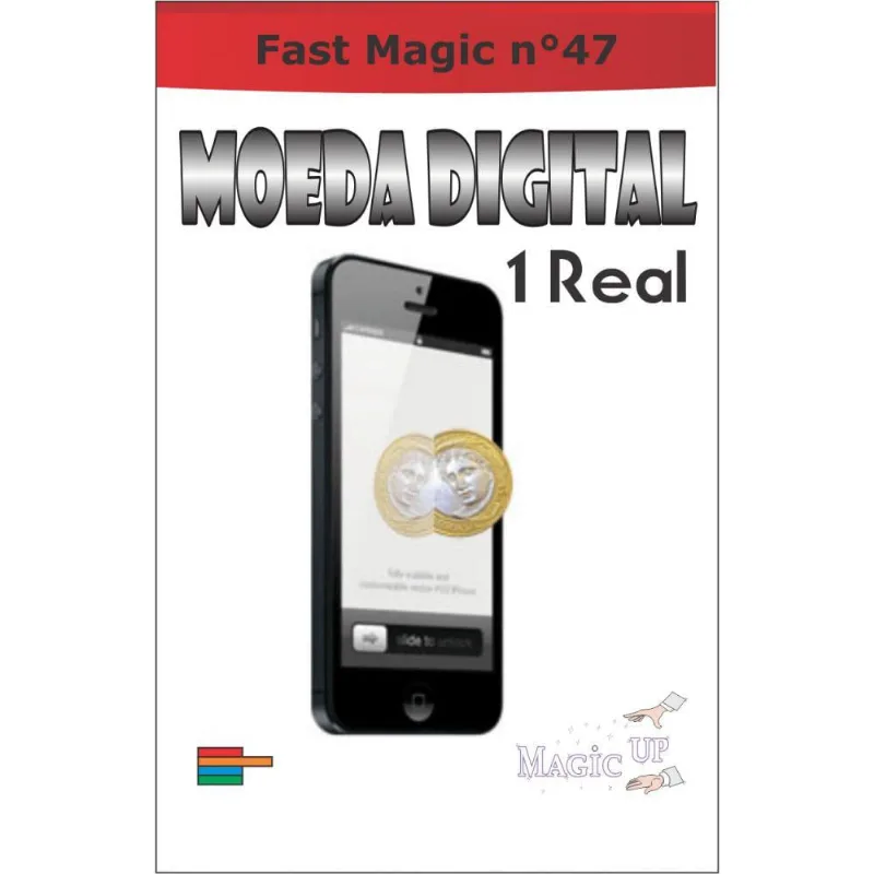 Moeda Digital de 1 Real Coleção Fast Magic N 47 R+