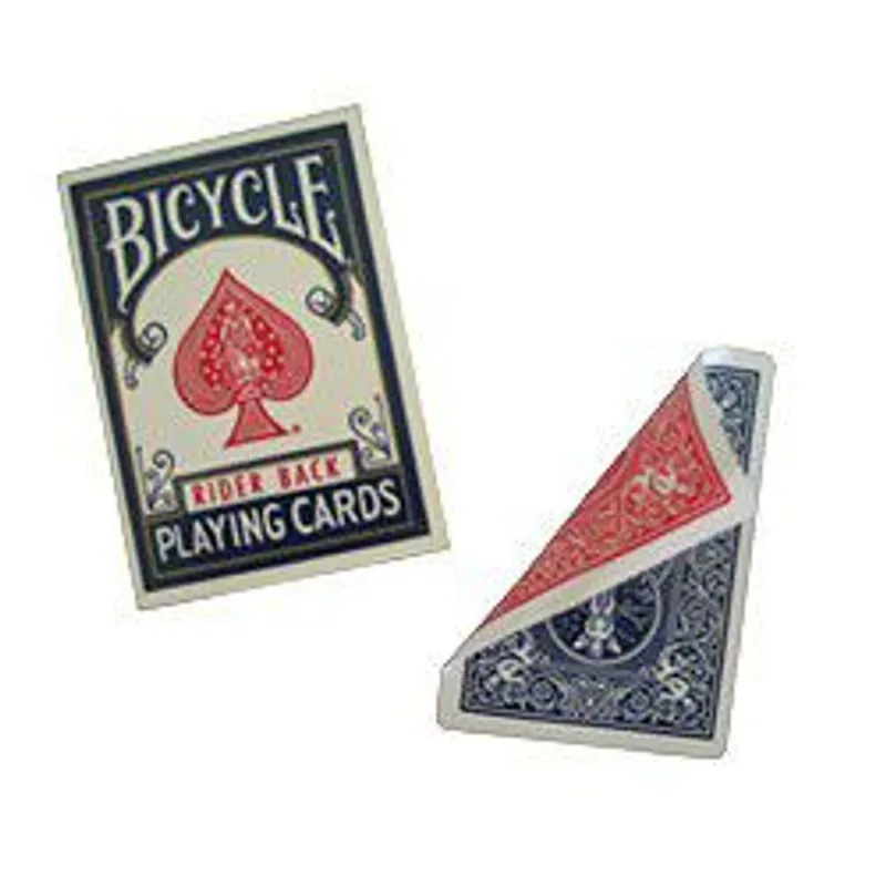5 Cartas Duplo Dorso Bicycle Vermelho E Azul B+